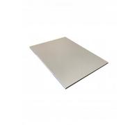 AKKE Plateau De Table pour Table À Manger Cuisine Ou Bureau Rectangulaire Planche De Meuble Graphite Clair 65x65 cm