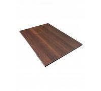 AKKE Plateau De Table pour Table À Manger Cuisine Ou Bureau Rectangulaire Planche De Meuble Noyer foncé 100x50 cm