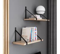 AKKE Sonoma Étagère à suspendre GINO moderne LOFT-style LxL : 60x20 cm