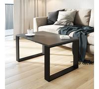 AKKE Stein Black Fosil Table basse avec pieds noirs LxlxH : 80x60x55 cm