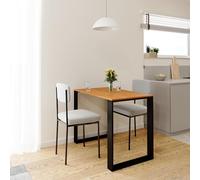 AKKE Table à Manger Table de Cuisine Aulne 80x40cm