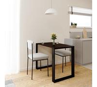 AKKE Table à Manger Table de Cuisine Wenge 100x50cm