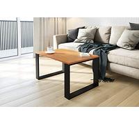 AKKE Table Basse pour Salon Meuble auxiliaire pour café thé Chambre décoratif et Fonctionnel 80cm x 40cm x 55cm