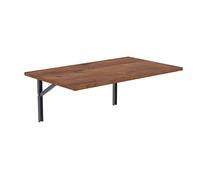 AKKE Table Pliante Murale 100 cm x 60 cm pour Cuisine Petit Bureau Petit Espace Enfant Bureaux Meubles Table à Manger Pliable Rabattable