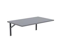 AKKE Table Pliante Murale 110 cm x 65 cm pour Cuisine Petit Bureau Petit Espace Enfant Bureaux Meubles Table à Manger Pliable Rabattable