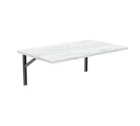 AKKE Table Pliante Murale 50 cm x 50 cm pour Cuisine Petit Bureau Petit Espace Enfant Bureaux Meubles Table à Manger Pliable Rabattable