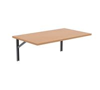 AKKE Table Pliante Murale 50 cm x 50 cm pour Cuisine Petit Bureau Petit Espace Enfant Bureaux Meubles Table à Manger Pliable Rabattable