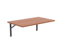 AKKE Table Pliante Murale 60 cm x 50 cm pour Cuisine Petit Bureau Petit Espace Enfant Bureaux Meubles Table à Manger Pliable Rabattable