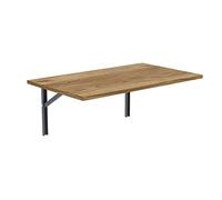 AKKE Table Pliante Murale 70 cm x 60 cm pour Cuisine Petit Bureau Petit Espace Enfant Bureaux Meubles Table à Manger Pliable Rabattable