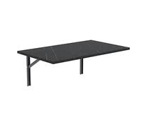 AKKE Table Pliante Murale 70 cm x 60 cm pour Cuisine Petit Bureau Petit Espace Enfant Bureaux Meubles Table à Manger Pliable Rabattable