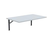 AKKE Table Pliante Murale 90 cm x 40 cm pour Cuisine Petit Bureau Petit Espace Enfant Bureaux Meubles Table à Manger Pliable Rabattable