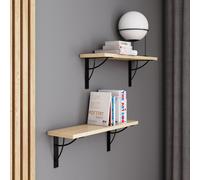 AKKE Tablette suspendue en érable NEO moderne style LOFT LxP : 60x20 cm