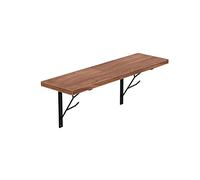 AKKE Tree Étagère Suspendue Tree Étagère Murale Moderne Chambre d'enfant Cuisine Salon Salle de Bains Loft Bureau Étagères Murs Étagère de Cuisine Bibliothèque Bourgogne 80x20cm