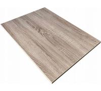 AKKE Trüffel Plateau de table 18mm chants collés 2mm-PVC LxB : 100x55 cm