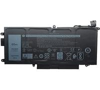 AKKEE 7.6V 60Wh K5XWW Laptop Batterie pour Dell Latitude 13 7389 7390 2-in-1 and 5289 2-in-1 Series Notebook 6CYH6 71TG4 725KY J0PGR N18GG 4-Cell