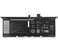 AKKEE DXGH8 Laptop Batterie pour Dell XPS 13 9370 9380 Inspiron 13 7390 7391 2-in-1 5390 5391 7490 Series H754V 0H754V G8VCF P82G 7.6V 52Wh 6500mAh 4-Cell