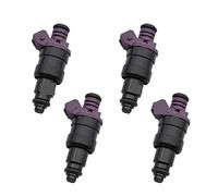 AKkis Injecteur de Carburant de Travail 4 pièces 873774 8200603801 7700874112 75117801, Compatible for Renault Clio I II Twingo I Megana Kangoo 1.1 1.2