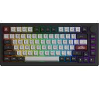 Akko 5075B Plus Dracula Castle Gasket Clavier mécanique ANSI 75% Layout RGB Clavier de jeu Hotswap Interrupteur tactile Capuchon de touche PBT NKRO