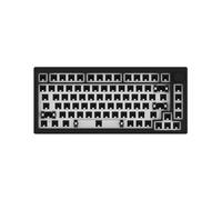 Akko 5075B Via Barebone Gaming Tastatur, 75% - ANSI, Stary Black