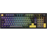 Akko 5098B Noir-Or Clavier de jeu mécanique sans fil avec écran TFT Bouton vertical 96 touches Rétroéclairage RGB remplaçable à chaud