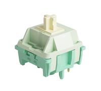 Akko Commutateurs de clavier tactile, commutateur de coriandre, 36gf pré-lubé à 5 broches, pour le clavier de jeu mécanique compatible avec MX (Coriandre, 45pcs)