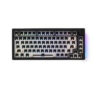 Akko Kit Clavier mécanique 5075B, kit barebones de Jeu à Faire soi-même, Clavier barebones Bluetooth 5.0/2,4 GHz/Filaire RVB, programmable Via, Batterie 4500 mAh pour Win/Mac (US Layout, Noir)