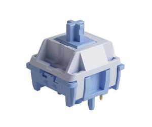 Akko Lot de 45 interrupteurs de Clavier de Jeu mécaniques à 5 Broches 37 GF - Commutateurs linéaires pré-éclairés - Commutateurs de Clavier personnalisés