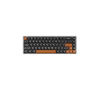 AKKO MOD68 HE Clavier de jeu sans fil 65%, effet Hall Hotswap, Misty Black & Brown, ARGB, 8K Hz