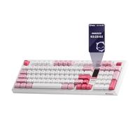 Akko Prunus Lannesiana 5098B Clavier de jeu sans fil avec écran, clavier mécanique remplaçable à chaud avec pavé numérique, clavier à joint RVB, interrupteur pré-lubrifié pour piano