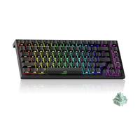 Akko TAC75 HE Clavier Gaming 75% Rapid Trigger Switch Magnétique Filaire | Touches PBT Noires, Switch Magnétique Hall Effect, Taux 8K Hz, Réponse Réglable, QWERTY US Gaming/Bureau