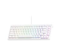 Akko TAC75 Rapid Trigger Clavier de Jeu Filaire HE Clavier Éclairé Blanc, AstroAim Switch