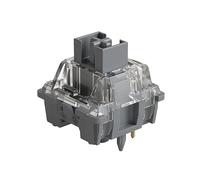 Akko V3 Silver Pro - Commutateur de Clavier avec Tige Anti-poussière pour Clavier de Jeu mécanique, commutateurs linéaires pré-lubrifiés à 5 Broches (Lot de 45)