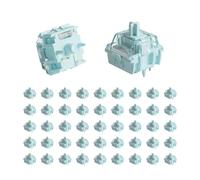 Akko V5 Creamy Blue Switch Tactile Clavier Mécanique 5 Broches | Switch Tactiles MX Pré-Lubrifiés Cream Blue Pro pour Claviers Mécaniques Gaming (45pcs)