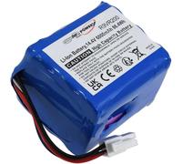 akku-net Batterie adaptée au Robot aspirateur Vorwerk VR200, Type 20884-1 Li-ION 14,4V 6000mAh Noir