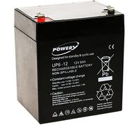 akku-net Batterie au plomb-gel 12V 6Ah (remplace 4,5Ah, 5Ah), 12V, Acide de plomb
