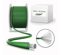 akku-net Câble de délimitation de 250 m compatible avec tondeuse robot Gardena, Husqvarna Automower 3,4 mm.