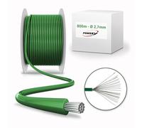 Akku-net Câble de délimitation universel pour robot tondeuse - 50 m - Compatible avec Gardena, Husqvarna Automower, Worx, Robomow, Honda - Câble métallique robuste de 2,7 mm pour systèmes robots de