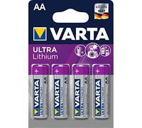 akku-net Varta Professional 4 Lithium 6106 Pile sous Blister, Lithium, 1,5 V