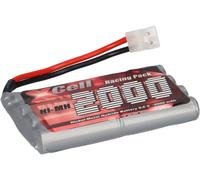 Akku Rc-Pack 9,6V 2000mAh Aa Mignon L4x2 Xcell NI-MH Course Paquet pour Tamiya