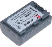 Akku T6 Power Sony NP-FP30, NP-FP50, 750mAh, 5,4Wh, gris