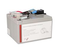 Akkuman.de Akkutechnik vom Fachmann RBC48 Batterie Plug 'n'Play pour APC Smart UPS 750 + HP/IBM/Fujitsu USV, 11279