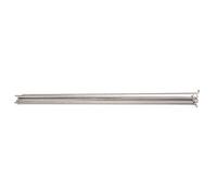 AKLOSIPY 10 Sets 14g Spoles en Acier Inoxydable avec pour la Réparation des Routes et du Vélo de Montagne - qualité 270 Mm (220MM)