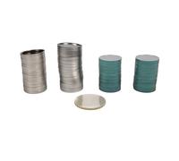 AKLOSIPY 100PCS 75MM Kits de Fabrication de Miroirs Vierges Bricolage avec - Conception pour Cadeaux et publicité personnalisés用途