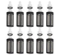 AKLOSIPY 10pcs Filtration de Pompe d'aquarium en Acier Inoxydable pour Fournitures de Poisson