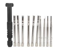 AKLOSIPY 10pcs Kit d'outils de Réglage du Carburateur pour 2 Cycles Soufflant de Feuilles de Coupe du Moteur avec Boîtier de Transport
