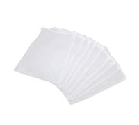 AKLOSIPY 10pcs Sacs de Supports pour Aquarium à Mailles Fins Réutilisables avec Fermeture éclair pour Le Carbone activé et Les Anneaux en Céramique