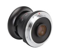 AKLOSIPY 12mm F2.0 Objectif de Caméra à Mise au Point Manuelle Objectif Grand Angle pour Monture RF avec Angle de Vue 97 10 Feuilles D'ouverture Performance Faible luminosité pour R7 R10 (Black)