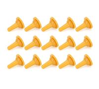 AKLOSIPY 15 Tétines de Biberon pour Animaux de Compagnie, Accessoire de Mangeoire en Silicone Souple pour Chat et Chien, Compatible avec Les Bouteilles/seringues Standard, Haute Température