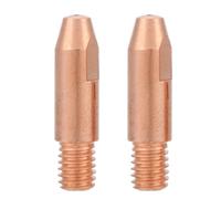 AKLOSIPY 20Pcs Copper Contact Tip for Binzel 24KD MIG Welding Torch (1.2)