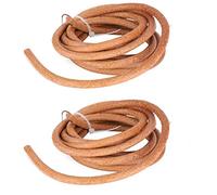 AKLOSIPY 2pcs de qualité de Vache de Vache à la Machine à Coudre des Courroies de Couture avec un Ensemble de Remplacement de Crochet à un Usage Domestique